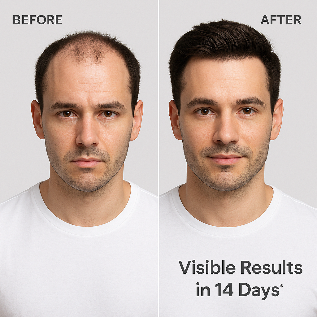 Pack of 2 FEG Hair Growth Spray Plus Derma Roller, Suitable For Both Men and Women