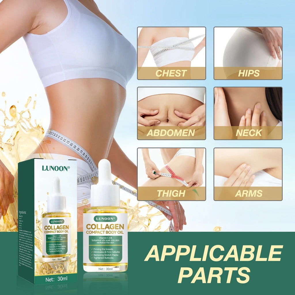 Collagen Lifting Body Oil, Beauty Women Tight Skin