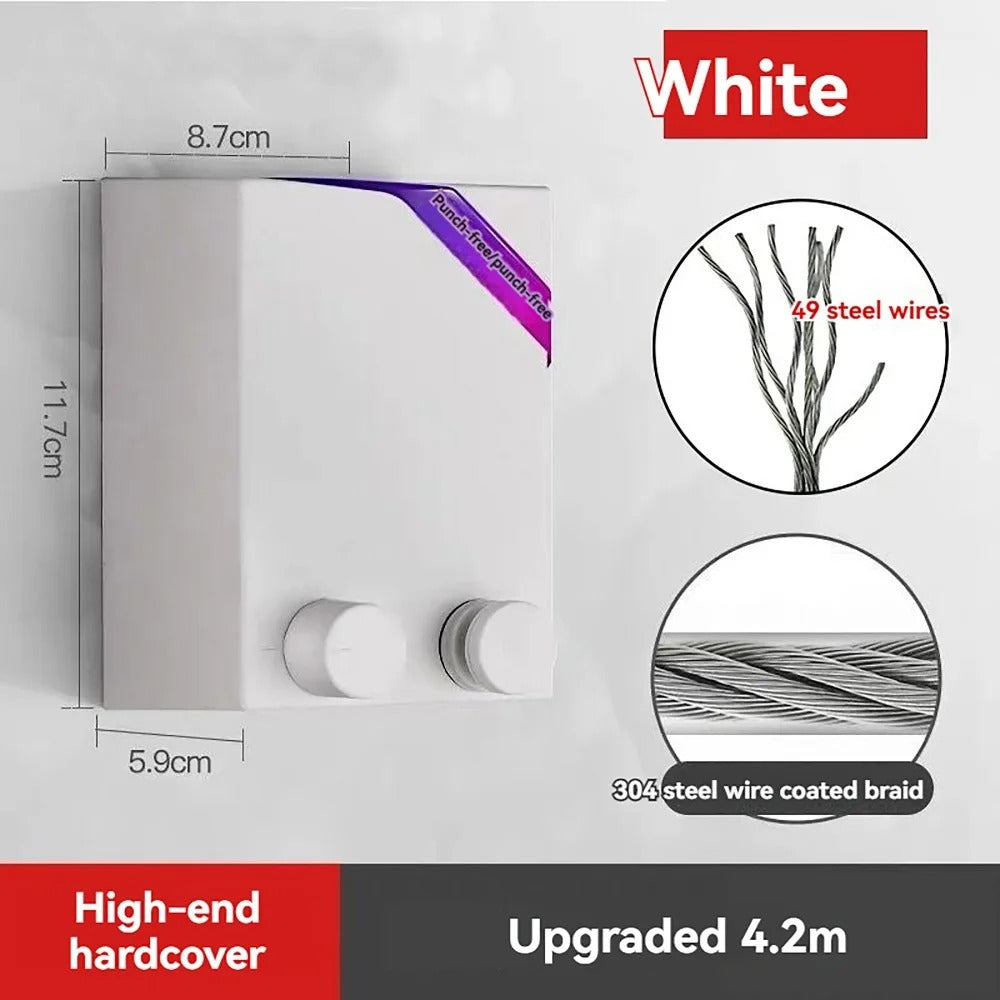 Telescopic Clothesline Clothes Drying Rope